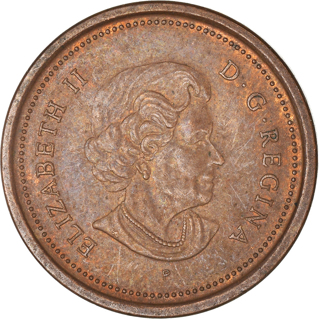 Moneda, Canadá, Cent, 2003