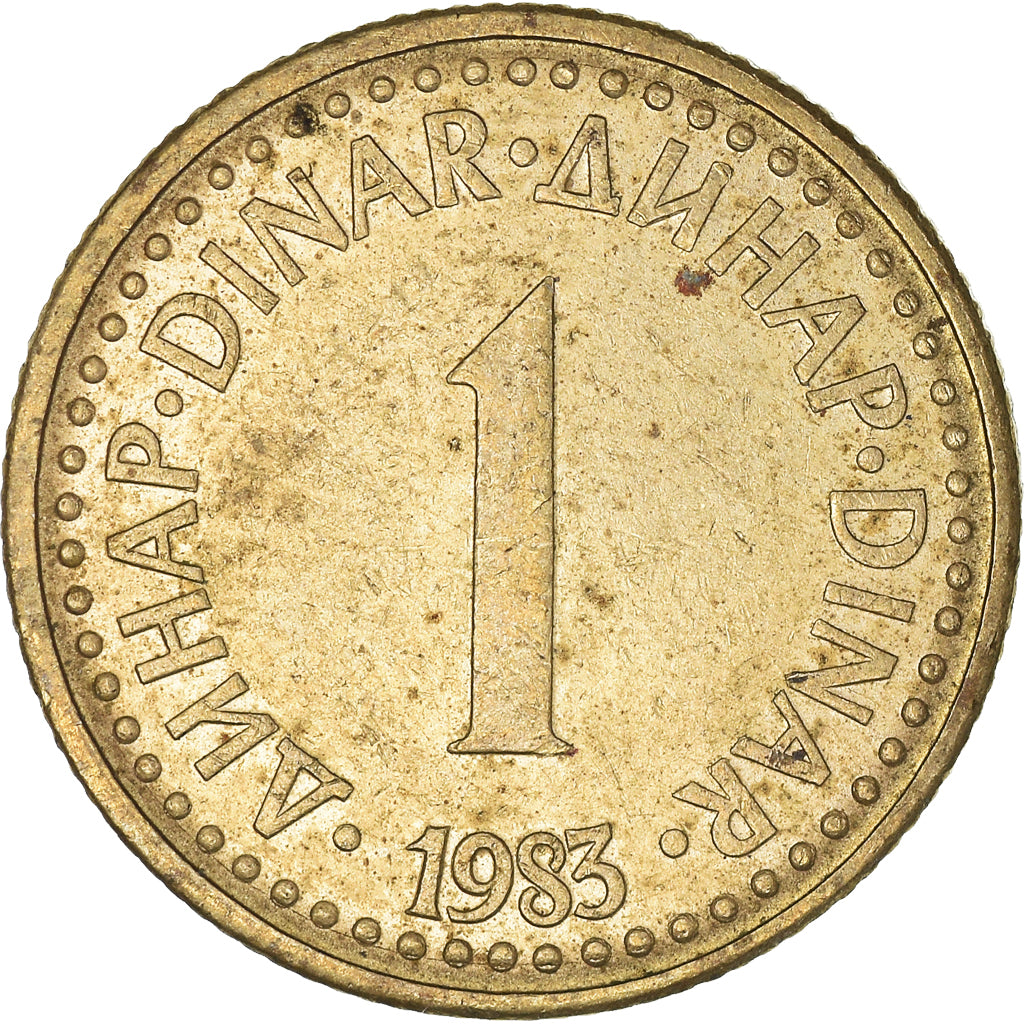 Monnaie, Yougoslavie, Dinar, 1983