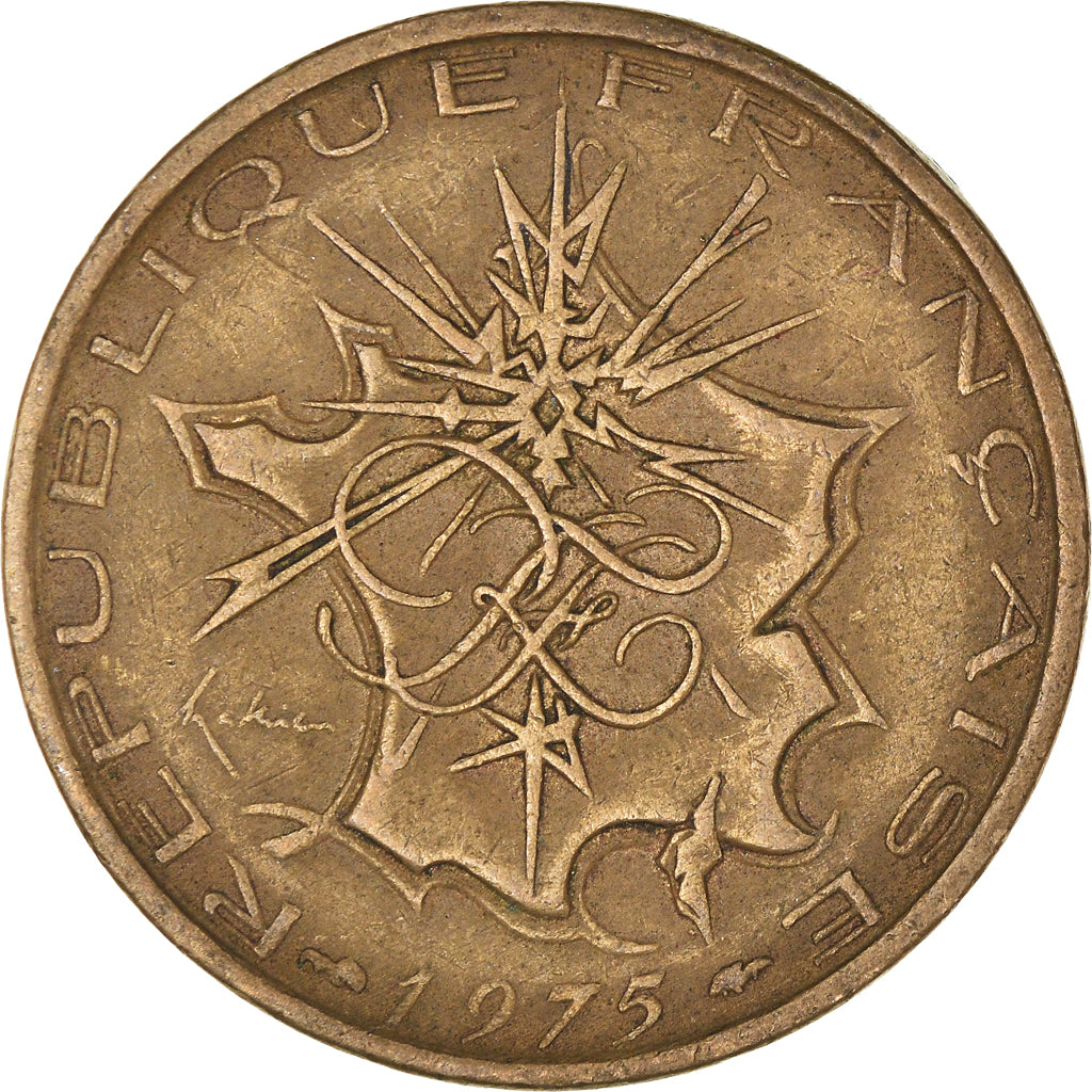 Münze, Frankreich, 10 Francs, 1975