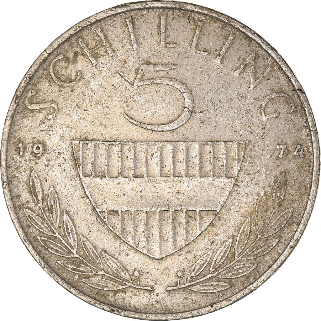 Munten, Oostenrijk, 5 Schilling, 1974