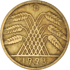 Munten, Duitsland, Weimarrepubliek, 10 Rentenpfennig, 1923