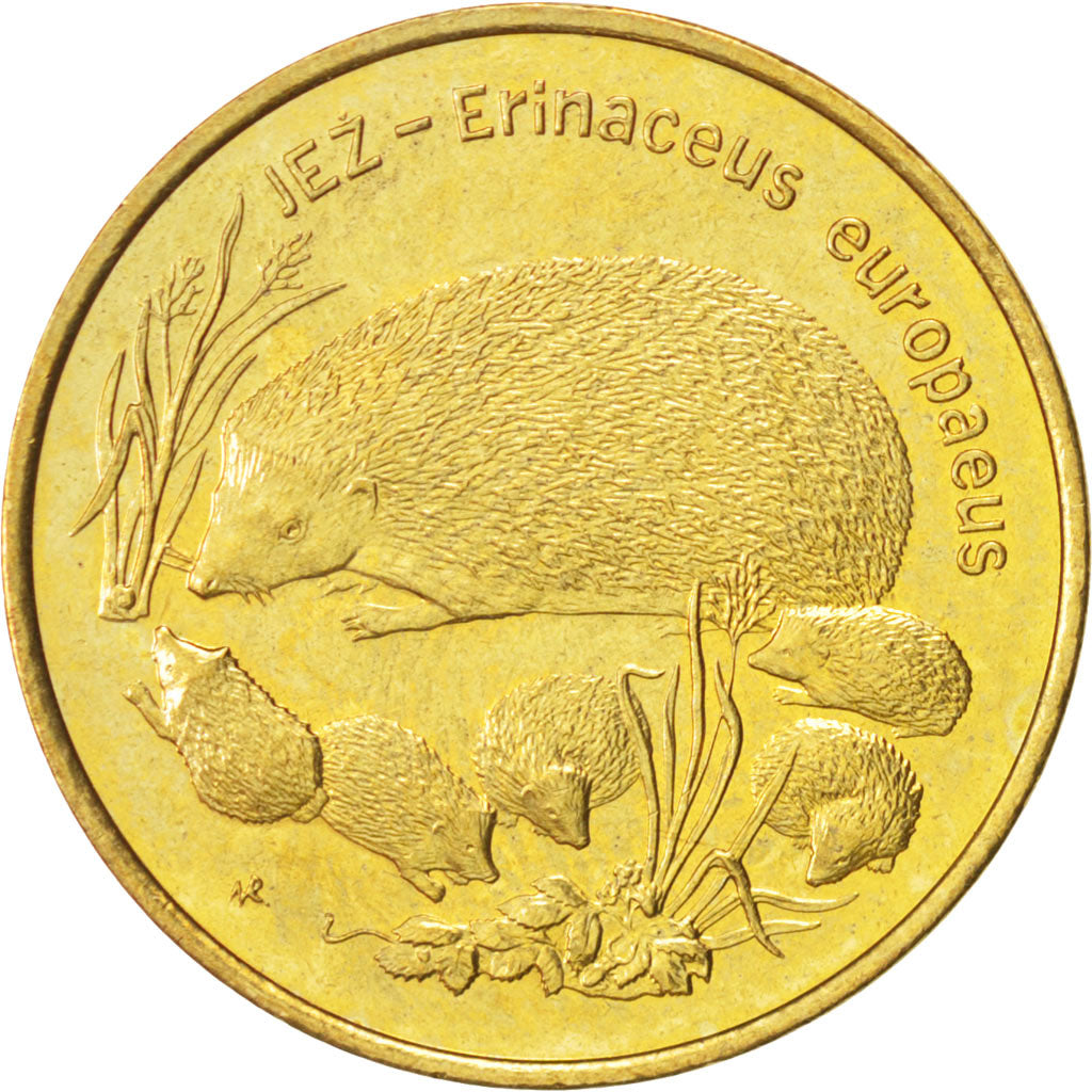 Poland, 2 Zlote, 1996, MS(63), Brass, KM:311