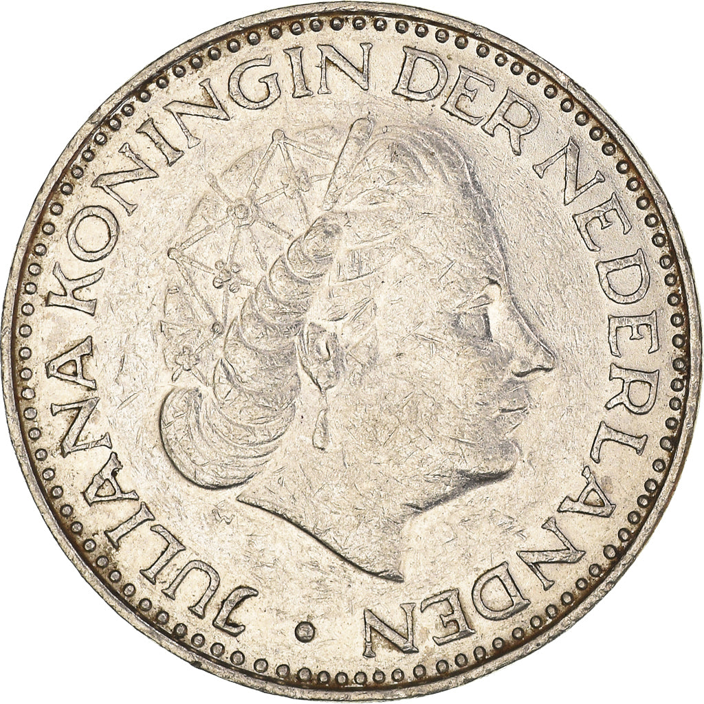 Münze, Niederlande, Gulden, 1969