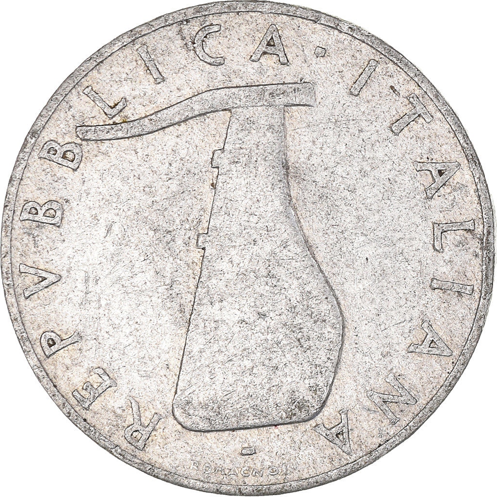 Coin, Italy, 5 Lire, 1953