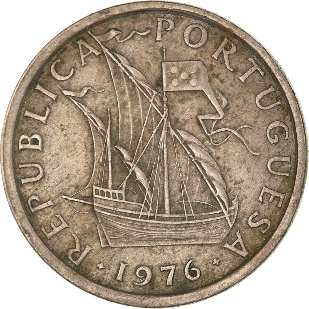 Moneta, Portogallo, 5 Escudos, 1976