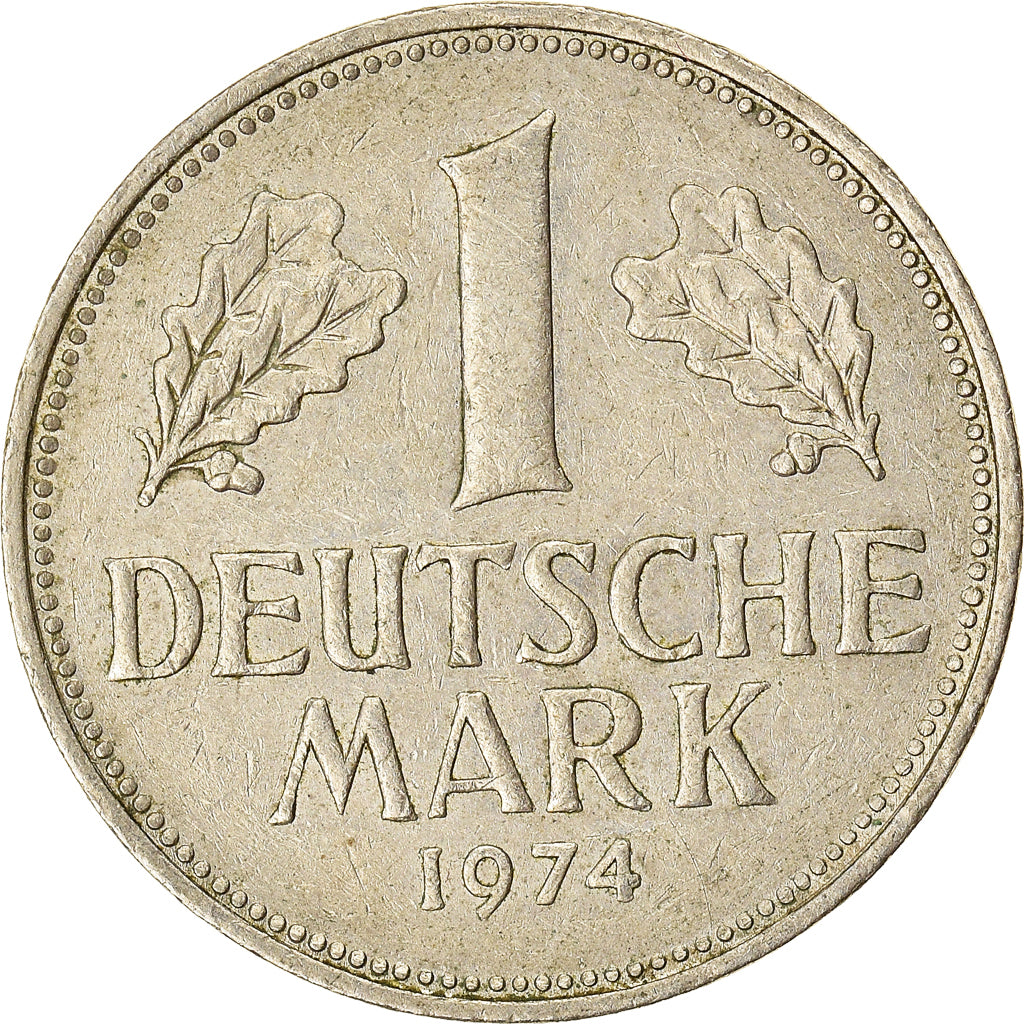 Moneda, ALEMANIA - REPÚBLICA FEDERAL, Mark, 1974