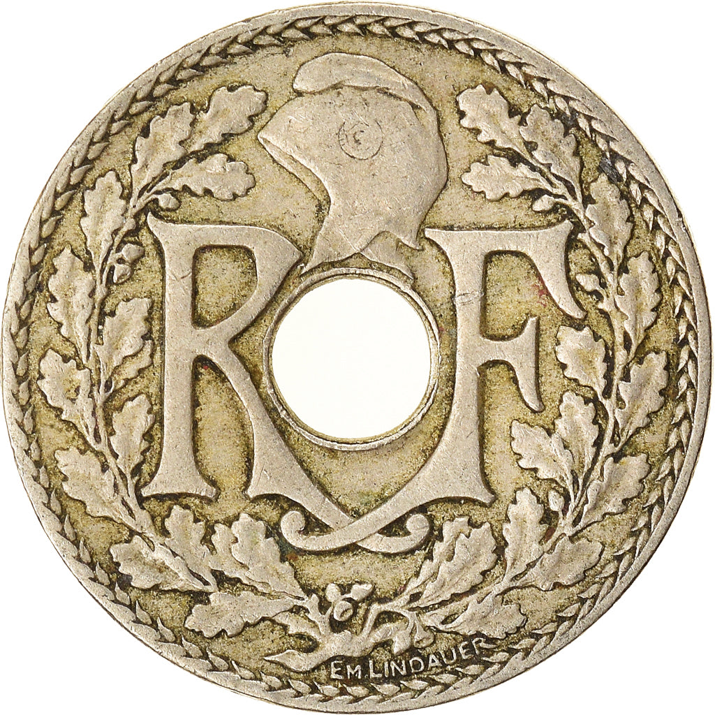 Munten, Frankrijk, 10 Centimes, 1927