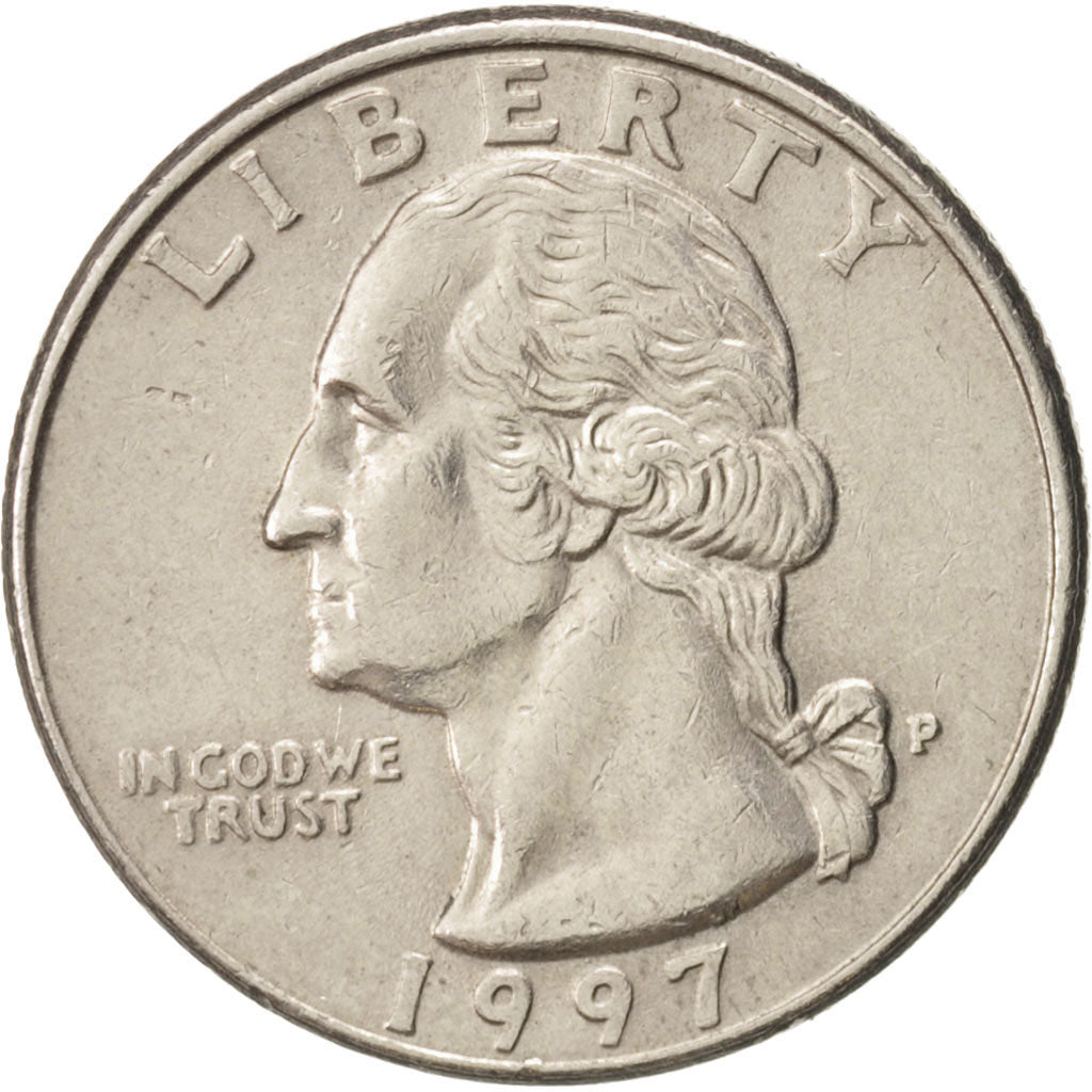 United States, Washington Quarter, Quarter, 1997, U.S. Mint, Philadelphia, EF...