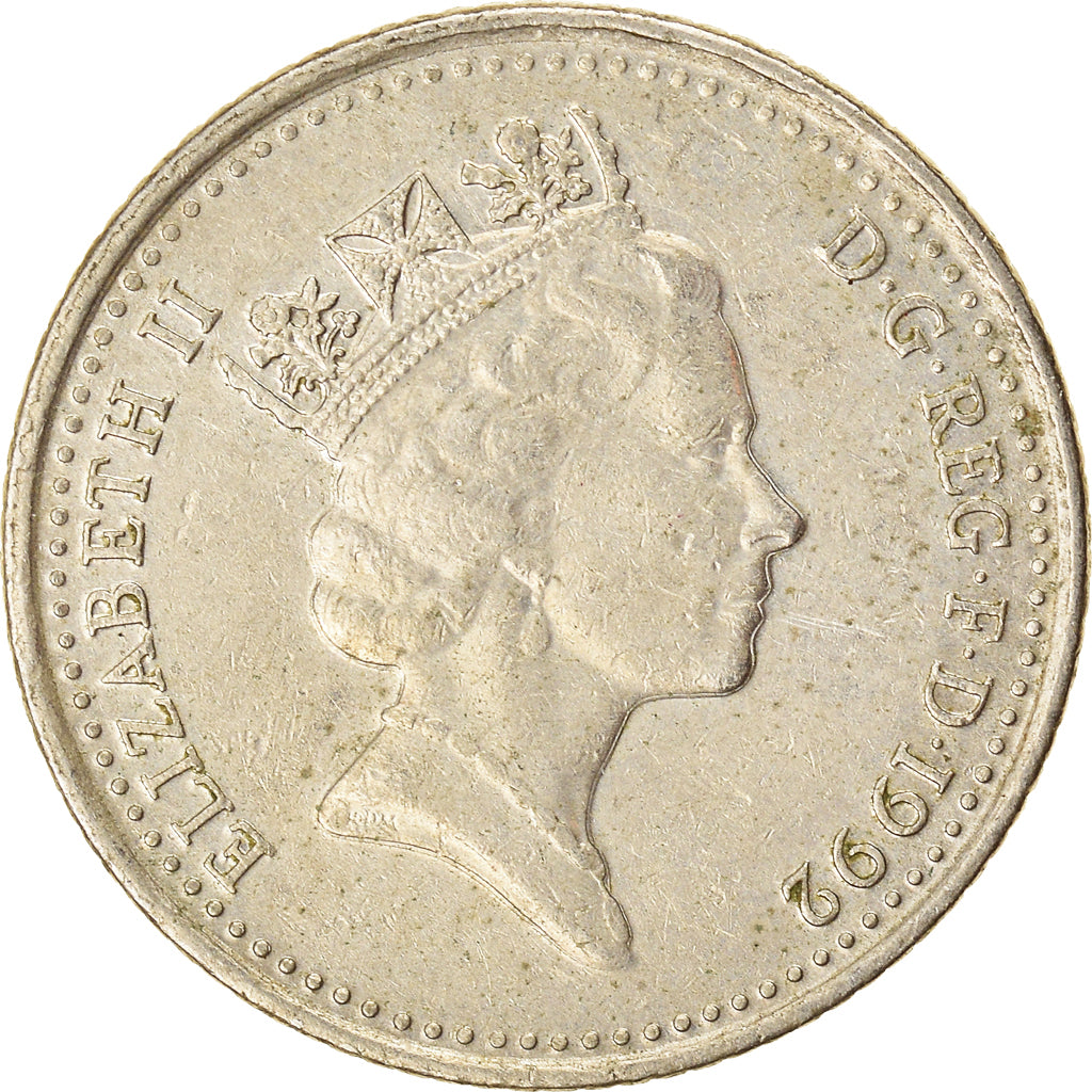 Munten, Groot Bretagne, 10 Pence, 1992