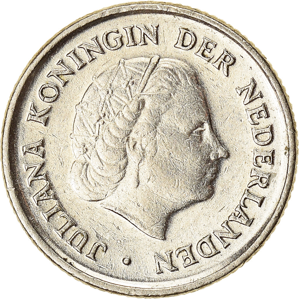 Münze, Niederlande, 10 Cents, 1972