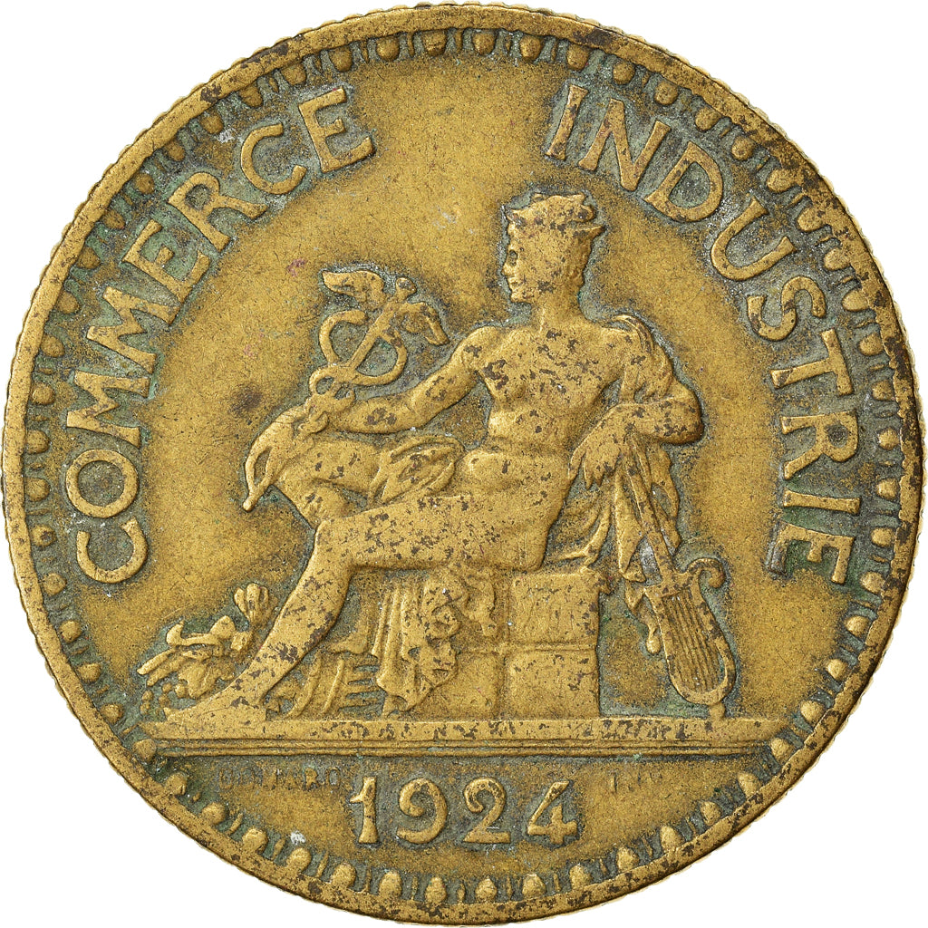 Moneta, Francja, 2 Francs, 1924