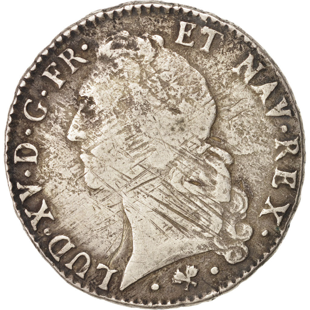 Münze, Frankreich, Louis XV, Écu au bandeau, Ecu, 1767, Bayonne, SGE+, Silber