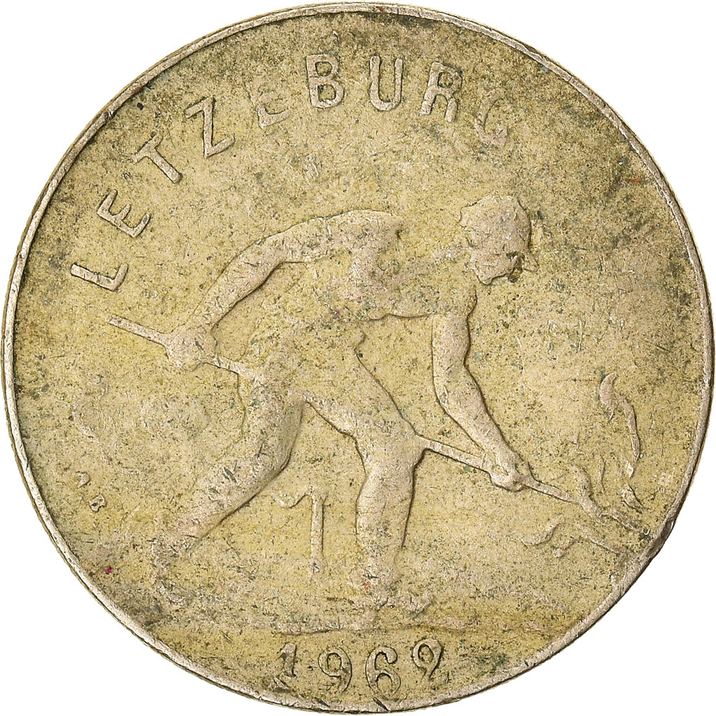 Munten, Luxemburg, Franc, 1962