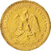 Mexico, 2 Pesos, 1945, Mexico City, EF(40-45), Gold, KM:461