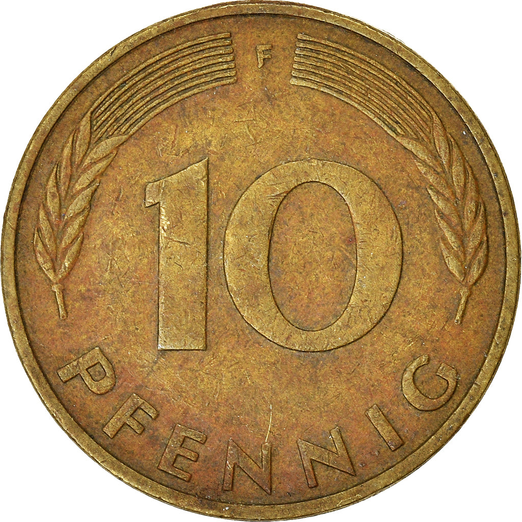 Coin, GERMANY - FEDERAL REPUBLIC, 10 Pfennig, 1983