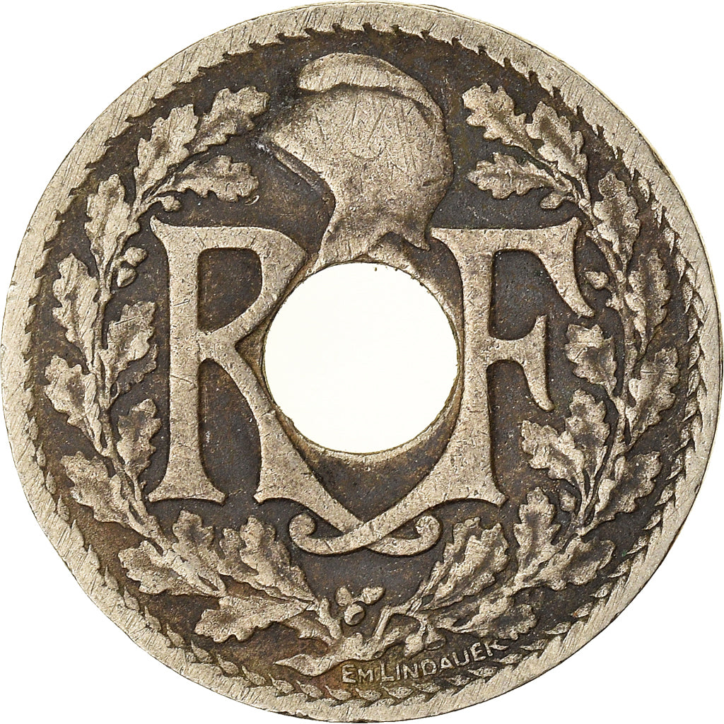 Munten, Frankrijk, 10 Centimes, 1925