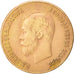 Russia, Nicholas II, 10 Roubles, 1899, St. Petersburg, BB+, Oro, KM:64