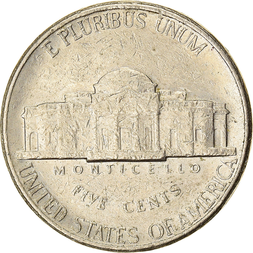Coin, United States, 5 Cents, 1996