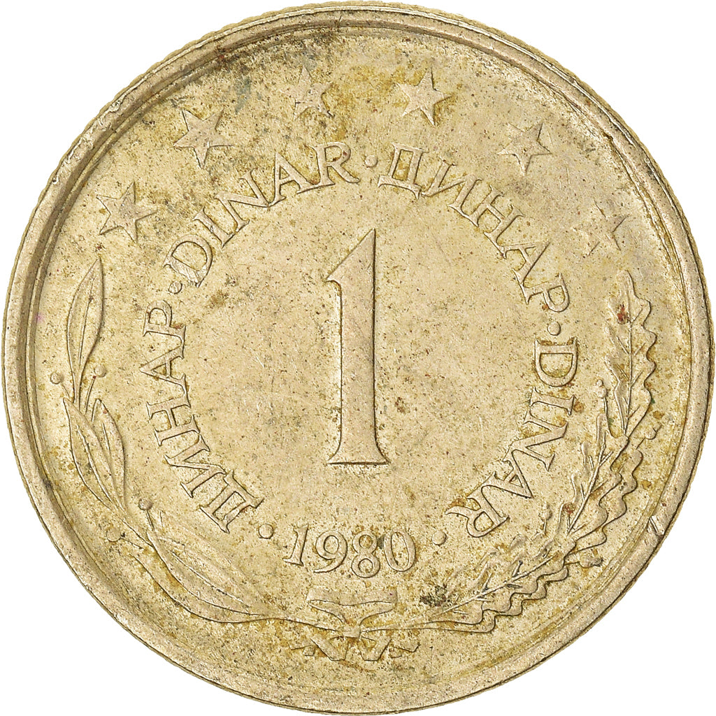 Monnaie, Yougoslavie, Dinar, 1980