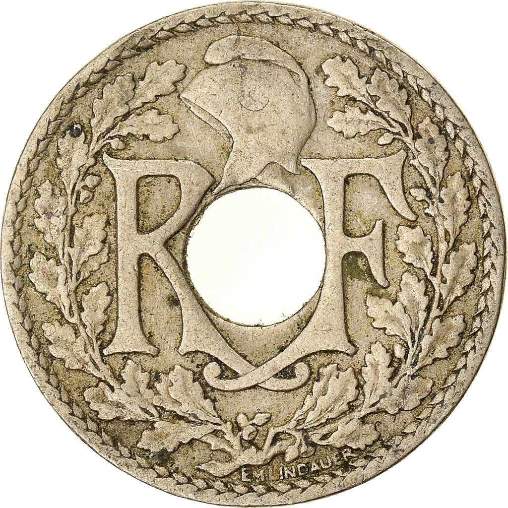 Munten, Frankrijk, 10 Centimes, 1923