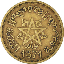 Moeda, Marrocos, 20 Francs, 1371