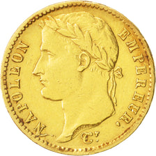 Francia, Napoléon I, 20 Francs, 1813, Paris, BB, Oro, KM:695.1, Gadoury:1025