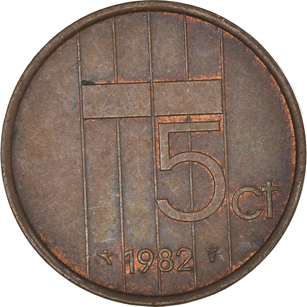 Munten, Nederland, 5 Cents, 1982