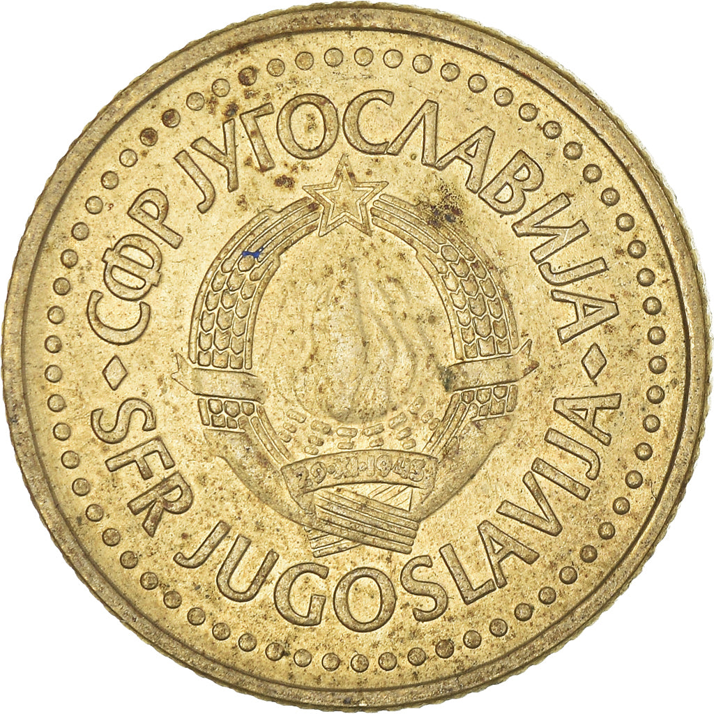 Coin, Yugoslavia, Dinar, 1986