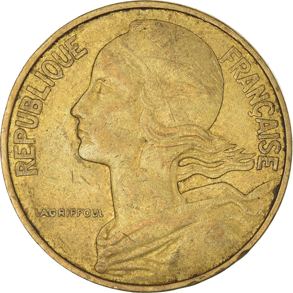 Coin, France, 10 Centimes, 1980