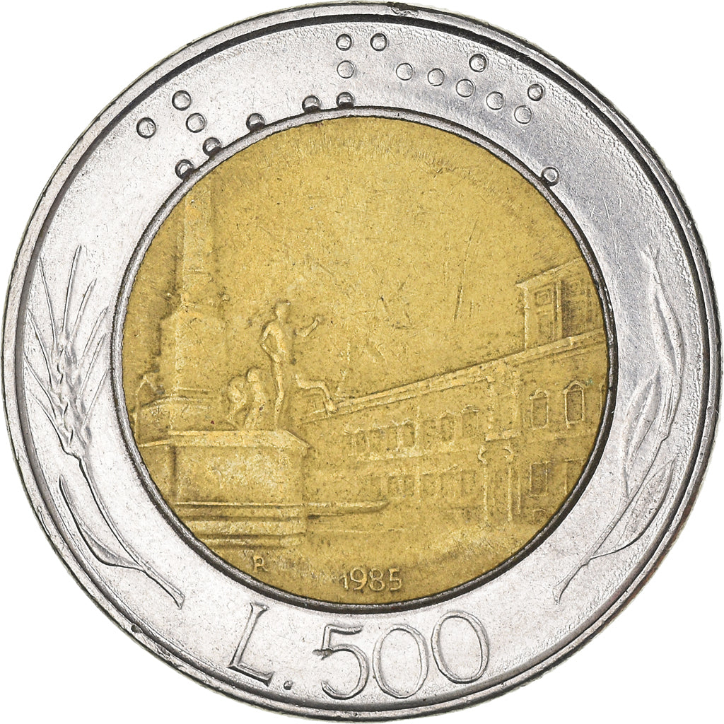 Munten, Italië, 500 Lire, 1985