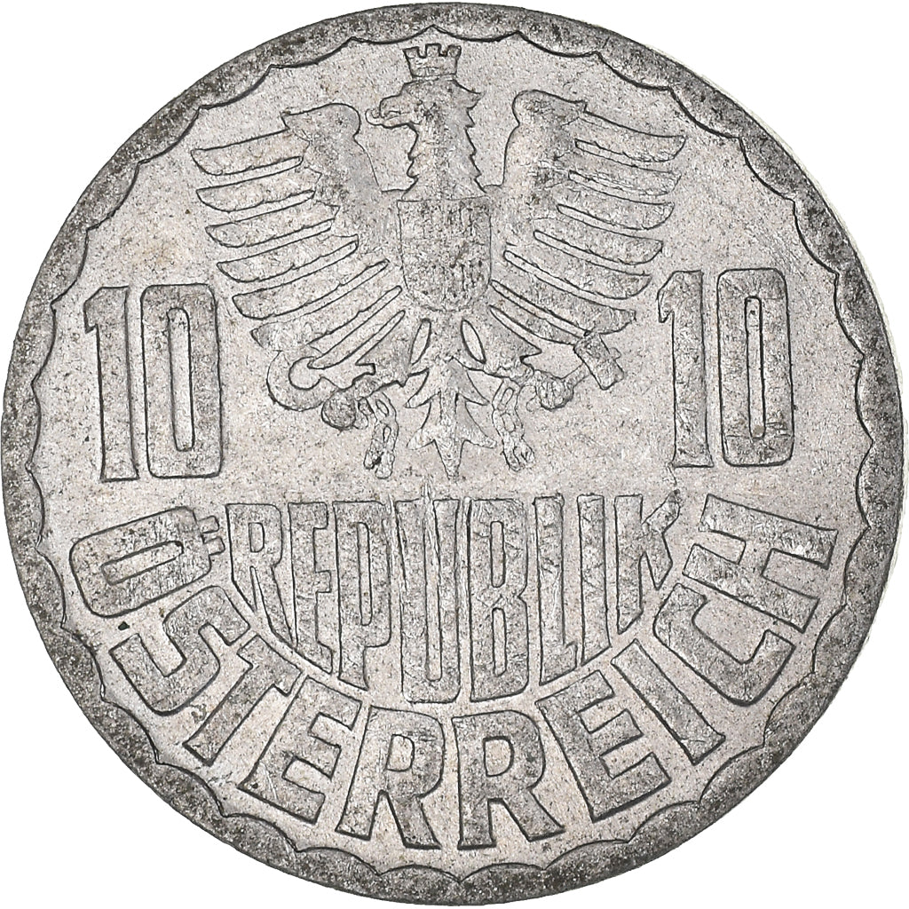 Monnaie, Autriche, 10 Groschen, 1973