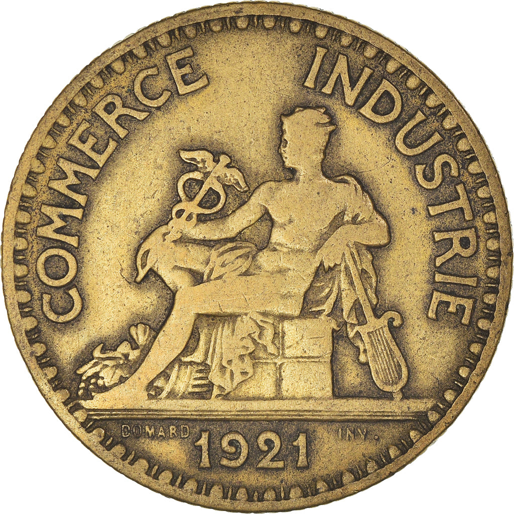 Moneda, Francia, 2 Francs, 1921