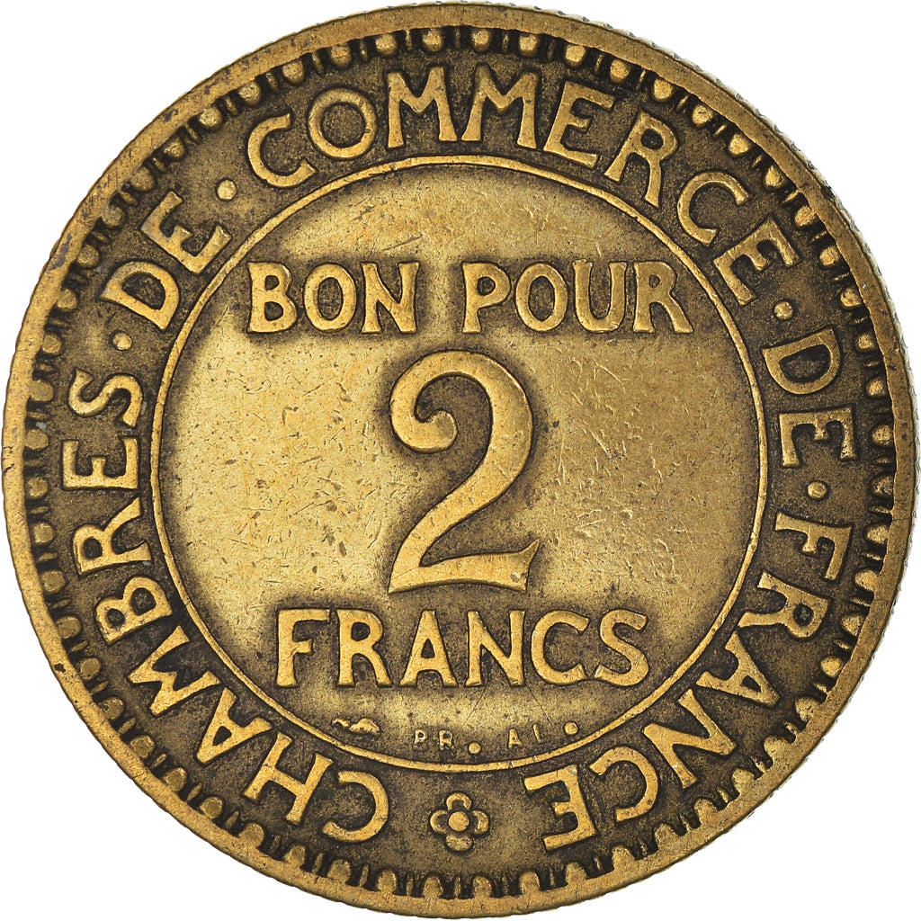 Moneda, Francia, 2 Francs, 1921