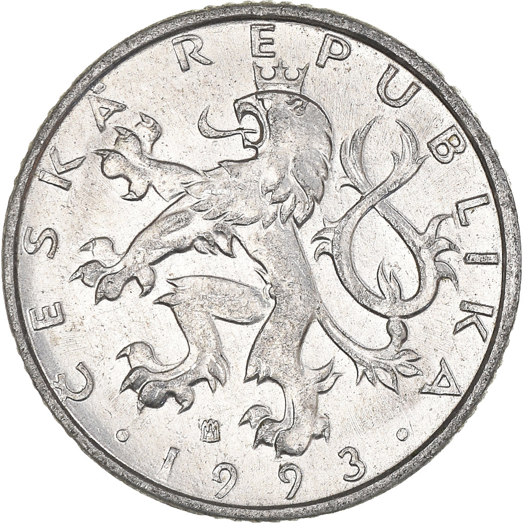 Moneda, República Checa, 50 Haleru, 1993
