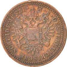 Austria, Franz Joseph I, Kreuzer, 1851, VF(30-35), Copper, KM:2185
