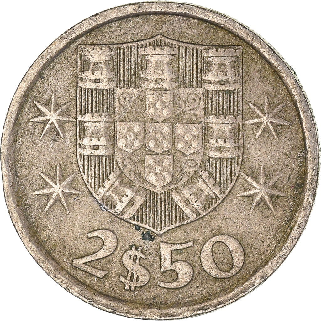Moneta, Portogallo, 2-1/2 Escudos, 1978