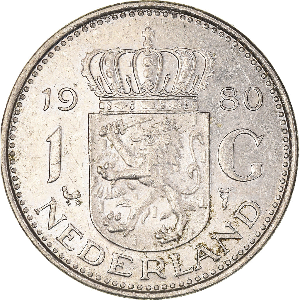 Moneta, Paesi Bassi, Gulden, 1980