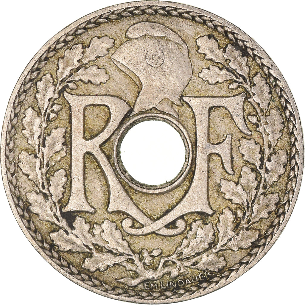 Munten, Frankrijk, 10 Centimes, 1922