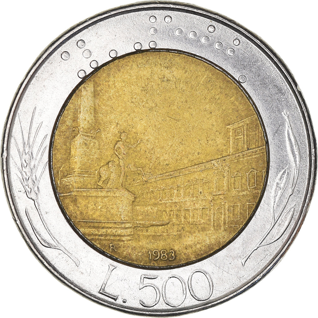 Munten, Italië, 500 Lire, 1983