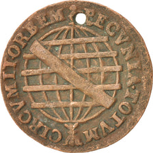 Brazil, Joao V, 5 Reis, 1749, Lisbon, VF(30-35), Copper, KM:159