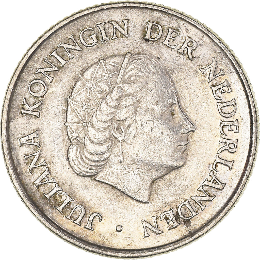 Moneta, Paesi Bassi, 25 Cents, 1973