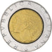 Moneda, Italia, 500 Lire, 1991