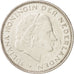 Netherlands, Juliana, 2-1/2 Gulden, 1971, EF(40-45), Nickel, KM:191