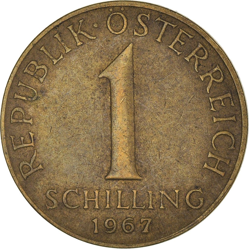 Münze, Österreich, Schilling, 1967