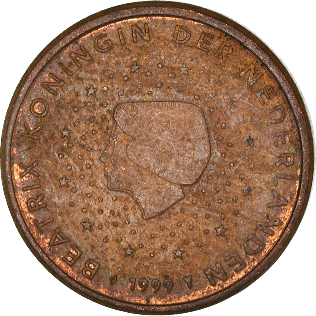 Moneta, Paesi Bassi, Euro Cent, 1999