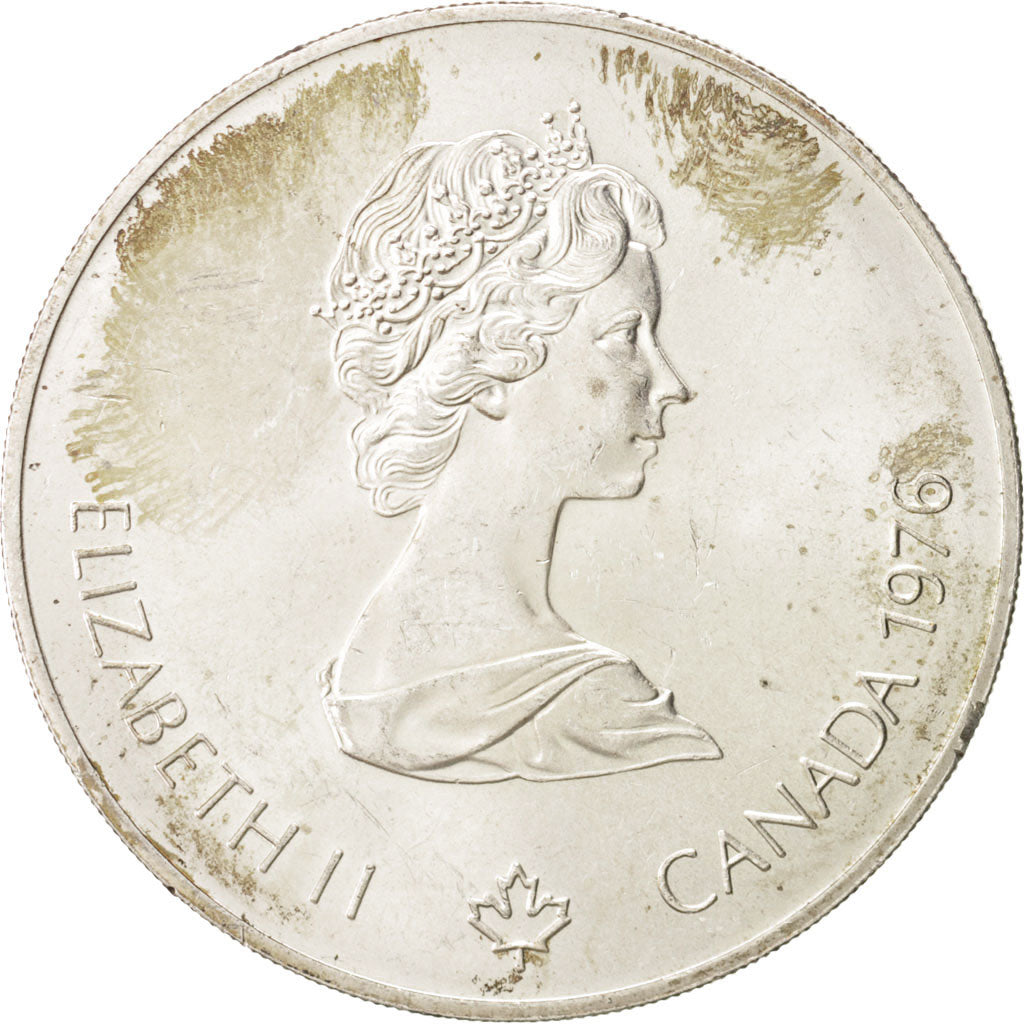Coin, Canada, Elizabeth II, 5 Dollars, 1976, Royal Canadian Mint, Ottawa