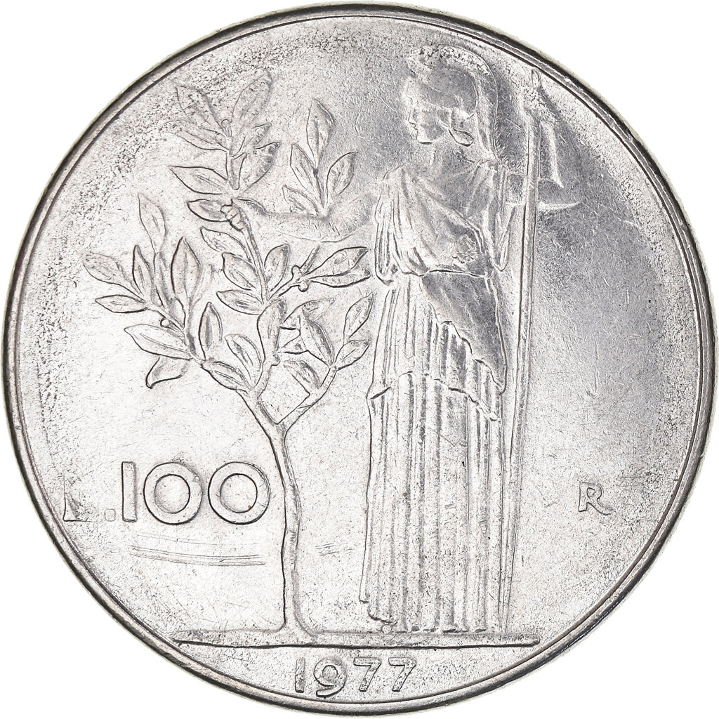 Moneta, Włochy, 100 Lire, 1977
