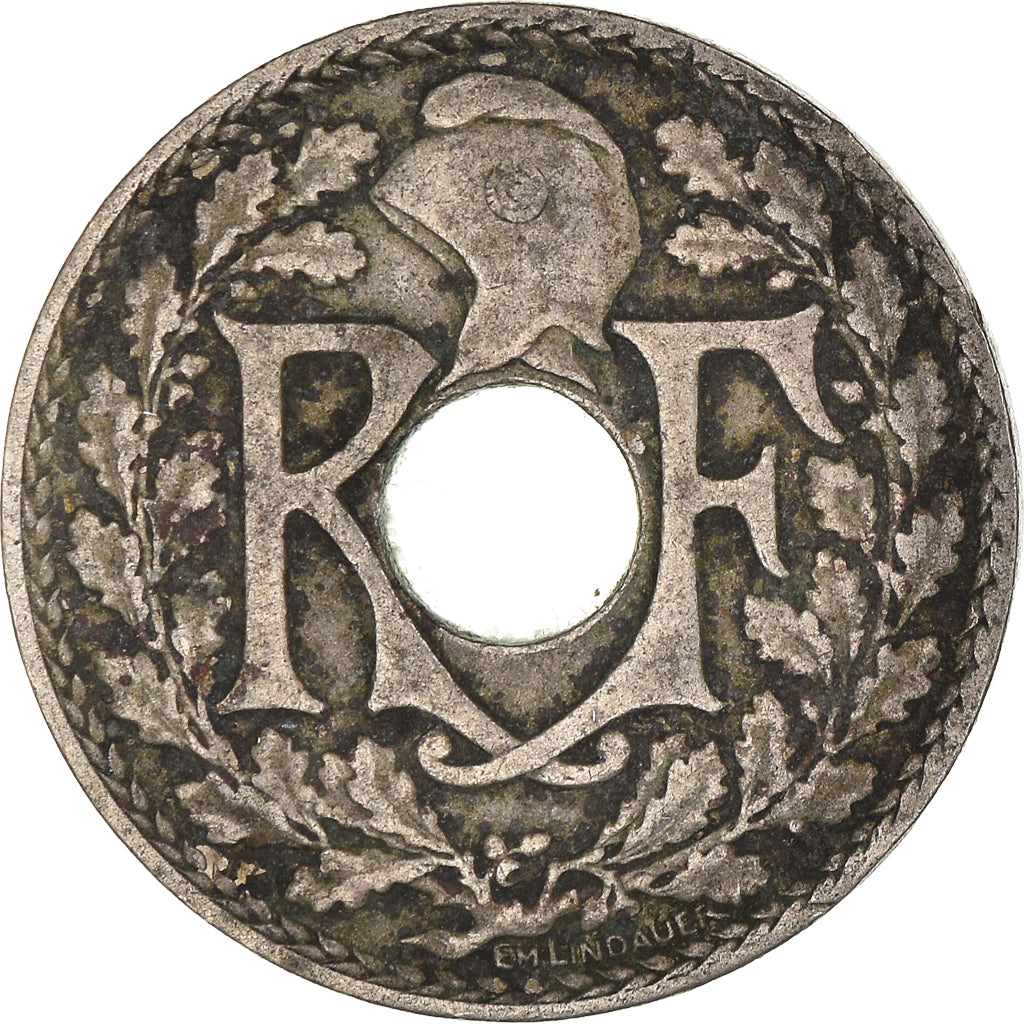 Munten, Frankrijk, 10 Centimes, 1921
