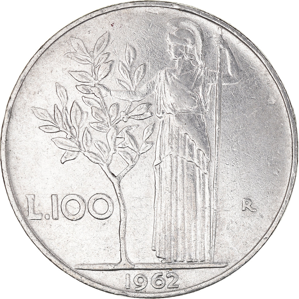 Moneta, Włochy, 100 Lire, 1962