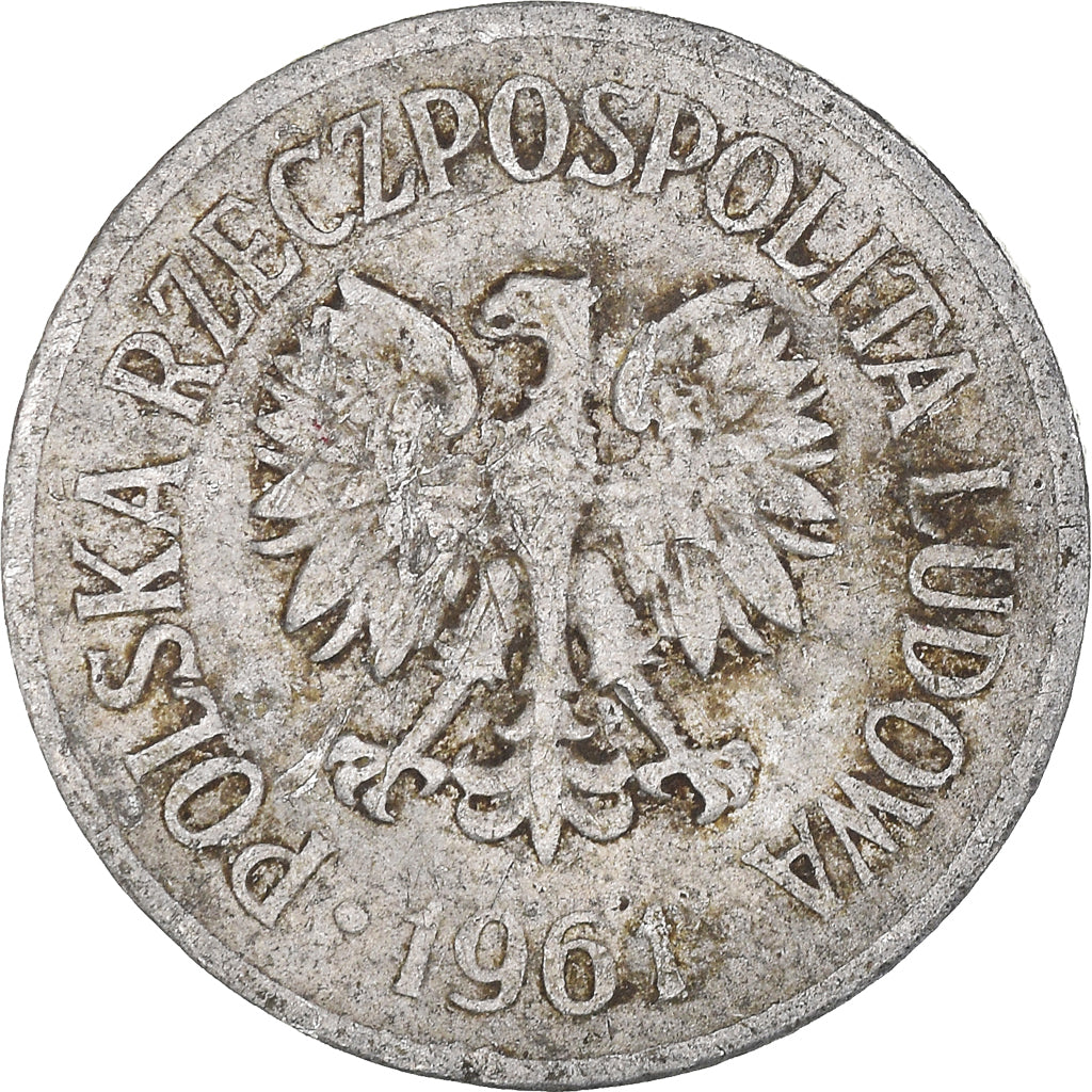 Moeda, Polónia, 20 Groszy, 1961